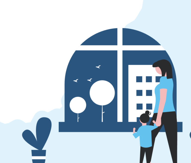 Illustration from Eviction defense center