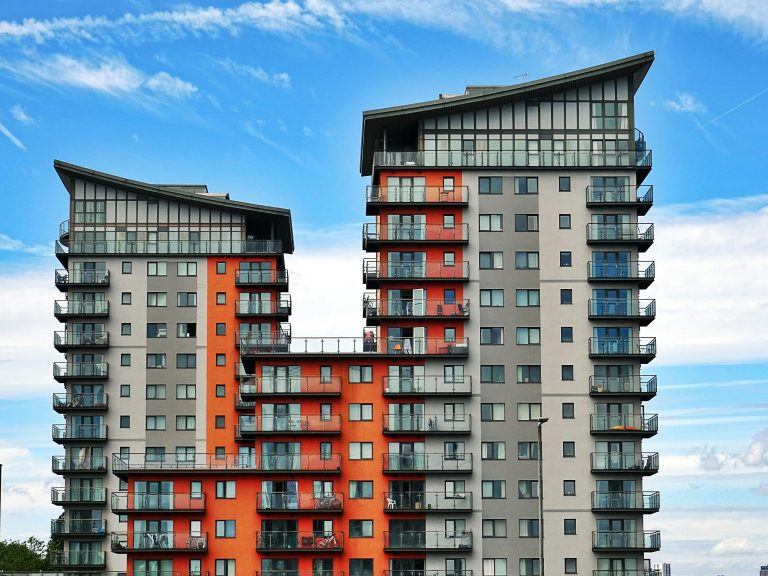 view of apartment building